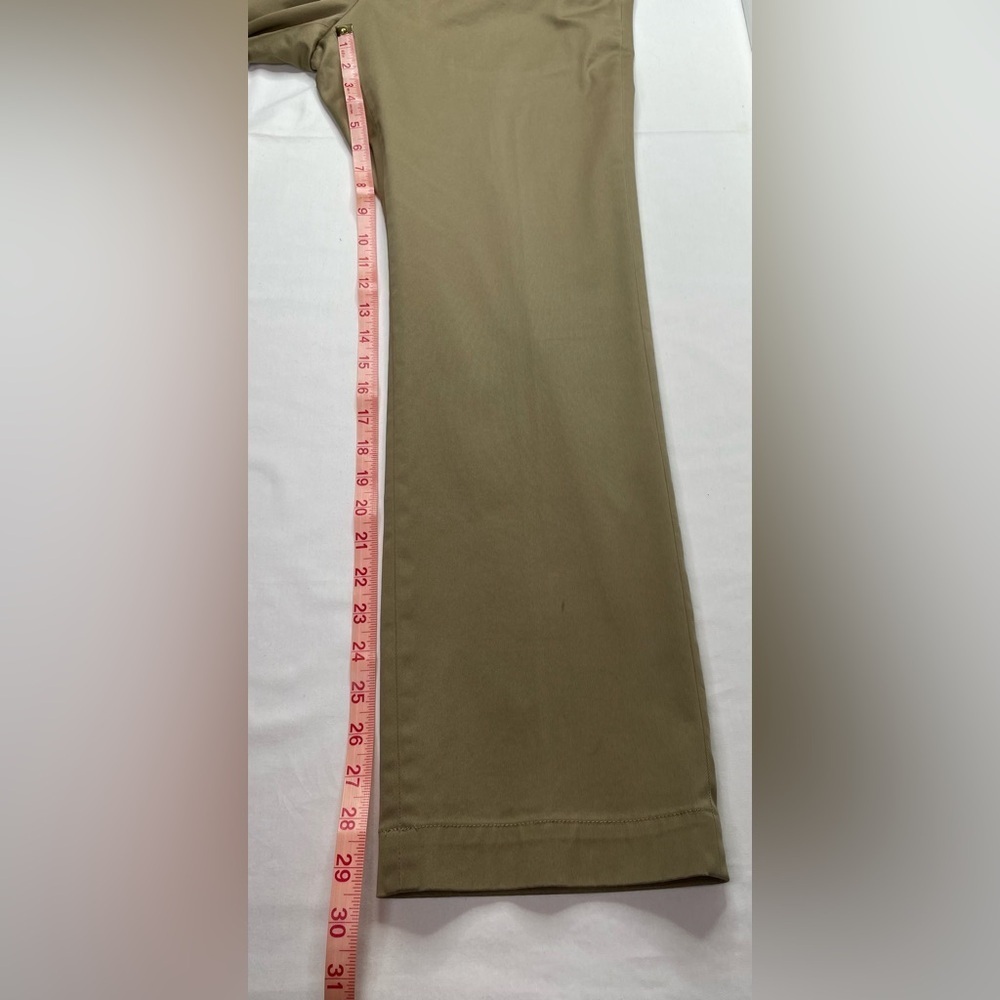 Banana Republic Aiden Chino Tan Classic Cotton-Blend Pants 34 X 30 - Picture 7 of 7